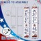 4th of July Patriotic Welcome Sign, American Flag Truck Wooden Porch Sign For Patio, 47" USA Flag Front Door Signs All Seasons Decor Standing Yard Signs Holiday Vertical Signs for Outdoor Indoor Wall Garden